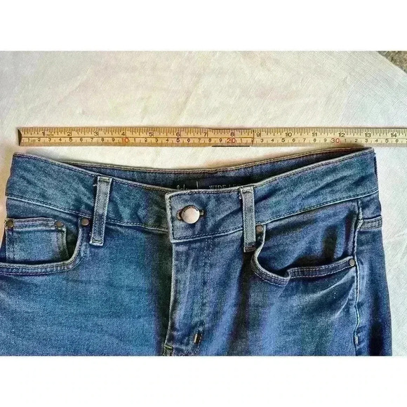 Boden Denim Wide Leg Crop Jean High Rise Mid Wash Womens Size US 4P - Picture 2 of 8